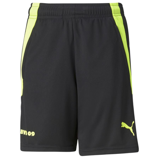 Dortmund Treenishortsit - Musta/keltainen Lapset - PUMA, koko XL/176 cm