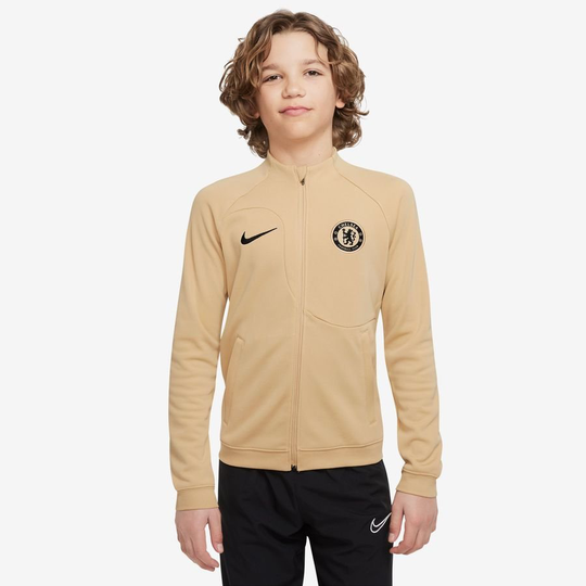 Chelsea Treenitakki Academy Pro Anthem - Ruskea/musta Lapset - Nike, koko S: 128-137 cm