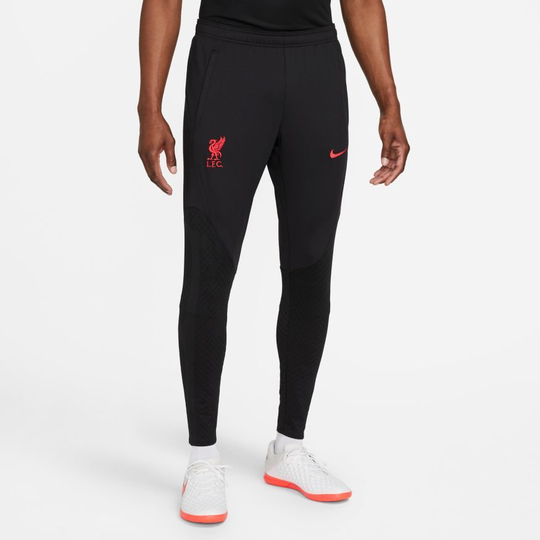 Liverpool Treenihousut Dri-fit Strike - Musta/punainen - Nike, koko X-Small