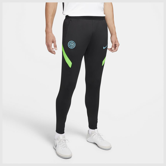 Inter Treenihousut Dri-FIT Strike - Musta/Vihreä/Sininen - Nike, koko X-Small