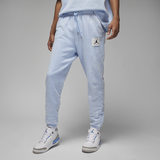 Jordan Flight Fleece Men's Washed Trousers - Blue