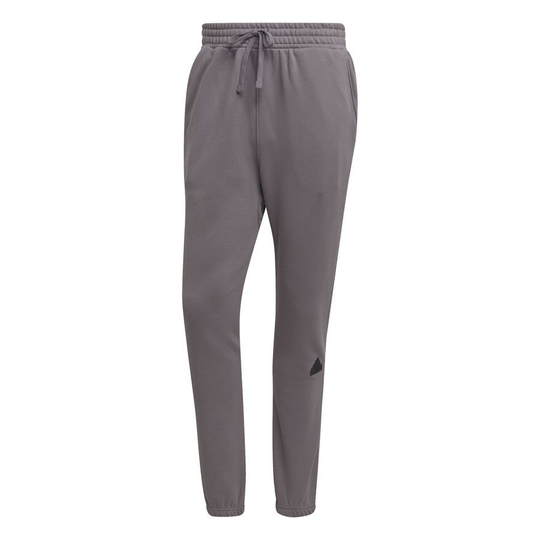 adidas Treenihousut Fleece - Harmaa/musta, koko Small
