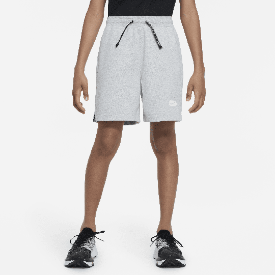 Nike Dri-FIT Athletics Older Kids' (Boys') Fleece Training Shorts - 1 - Grey