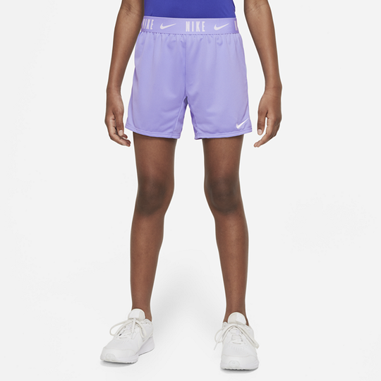 Nike Dri-FIT Trophy Older Kids' (Girls') 15cm (approx.) Training Shorts - Purple