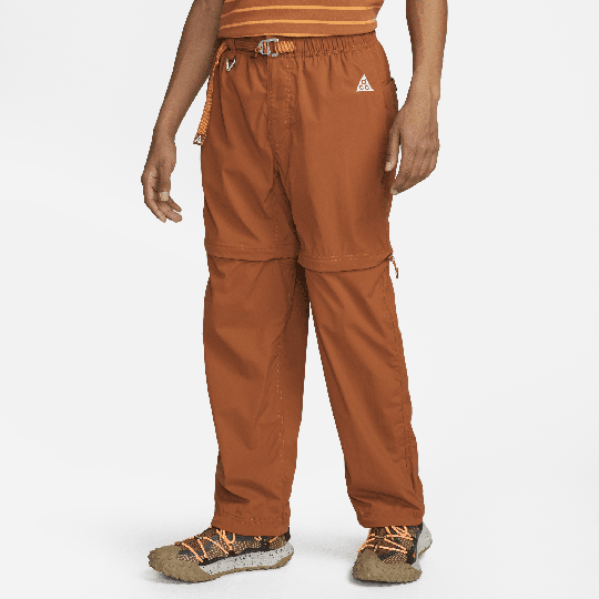 Nike ACG Men's Zip-off Trail Trousers - 1 - Brown