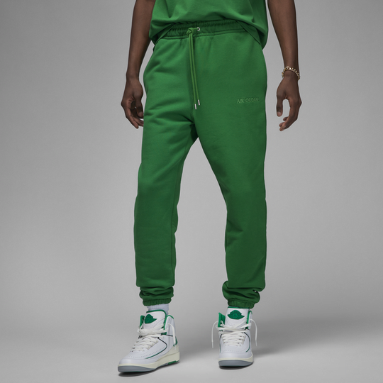 Jordan Wordmark Men's Fleece Trousers - 1 - Green