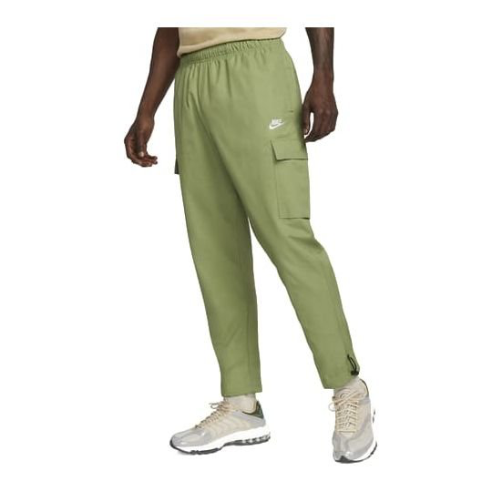 Nike Treenihousut NSW Repeat Woven - Vihreä/Valkoinen, koko X-Small