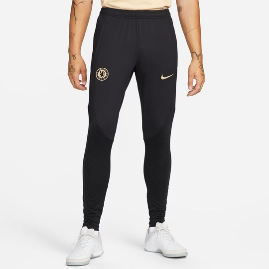 Chelsea Treenihousut Dri-fit Strike - Musta/harmaa - Nike, koko X-Large