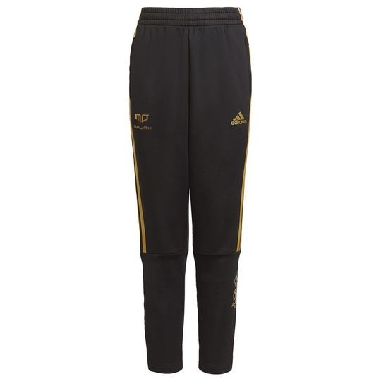 adidas Treenihousut Salah - Musta Kulta Lapset, koko 176 cm