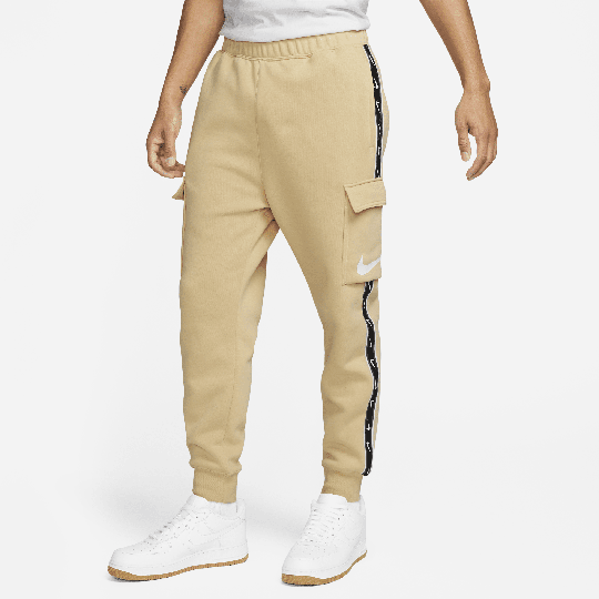 Nike Sportswear Repeat Men's Fleece Cargo Trousers - Brown