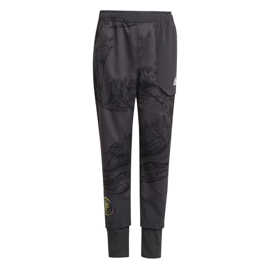 adidas Treenihousut Tapered Pogba - Harmaa/musta/valkoinen Lapset, koko 152 cm