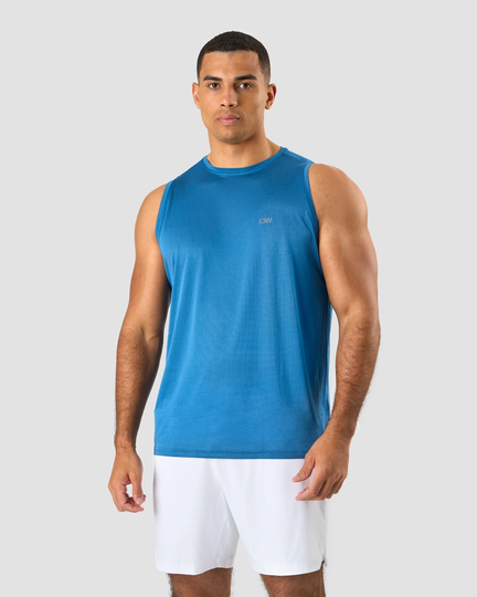 Training Tank Men-Light Blue -L