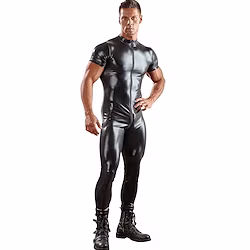 Shiny Zentai Suits Skin Suit Adults' Spandex Latex Cosplay Costumes Men's Women's Polka Dot Christmas Carnival Masquerade / Leotard / Onesie / Leotard / Onesie Lightinthebox