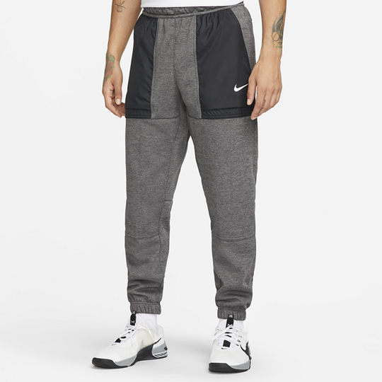 Nike Therma-FIT Men's Tapered Fitness Trousers - Grey