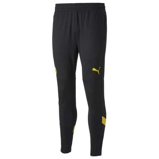 Dortmund Treenihousut - Musta/keltainen - PUMA, koko X-Small
