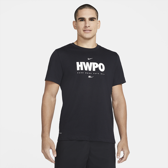 Nike Dri-FIT 'HWPO' Men's Training T-Shirt - Black
