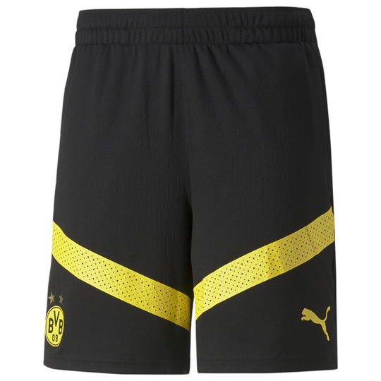 Dortmund Treenishortsit - Musta/keltainen - PUMA, koko Small