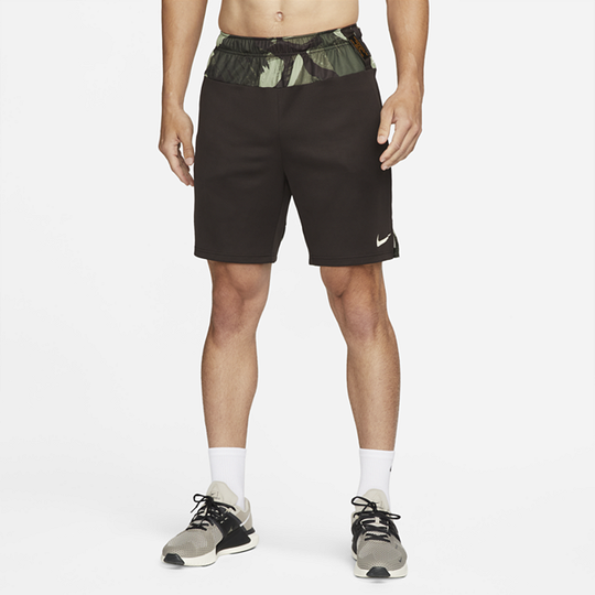 Nike Dri-FIT Men's Knit Camo Training Shorts - Brown