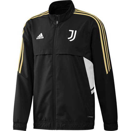 Juventus Treenitakki Presentation Condivo 22 - Musta - adidas, koko X-Large