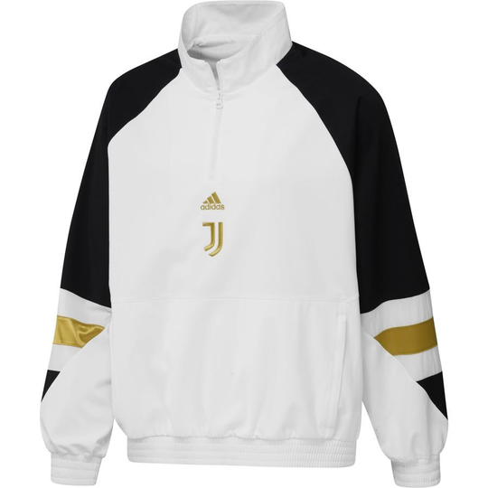 Juventus Treenitakki Icon - Valkoinen/musta/kulta - adidas, koko X-Small