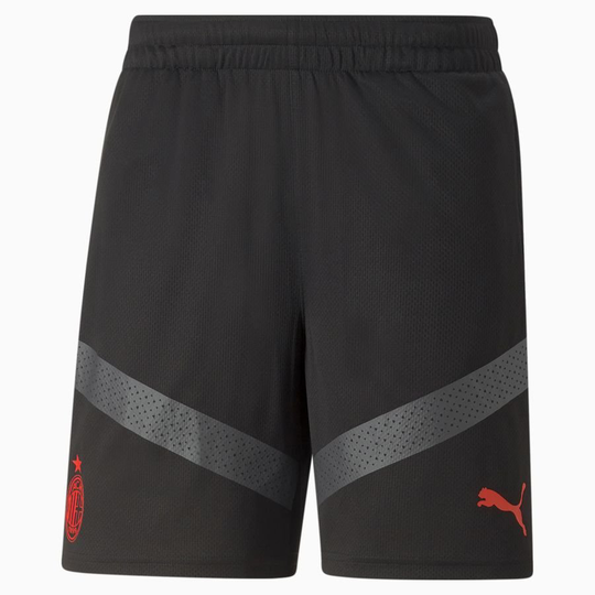 Ac Milan Treenishortsit - Musta/punainen - PUMA, koko X-Small