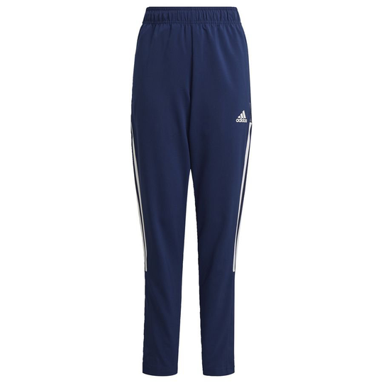 adidas Treenihousut Tiro 21 Woven - Sininen/valkoinen Lapset, koko 116 cm