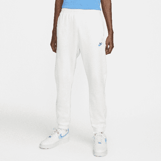 Nike Sportswear Club Fleece Men's Trousers - 1 - White