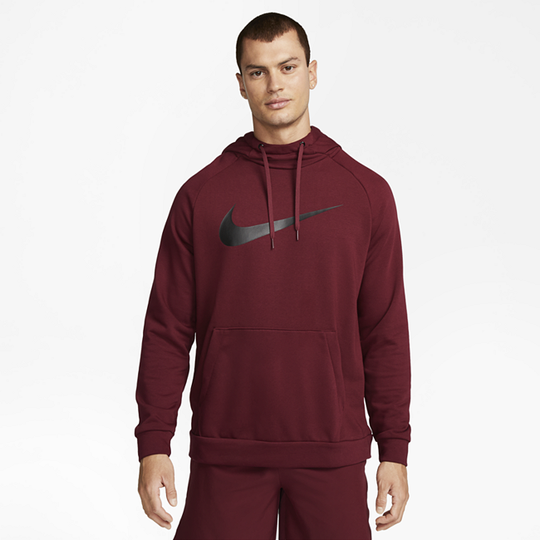 Nike Dri-FIT Men's Pullover Training Hoodie - Red