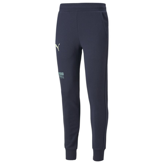 PUMA Treenihousut FUßBALL Street - Sininen, koko X-Small