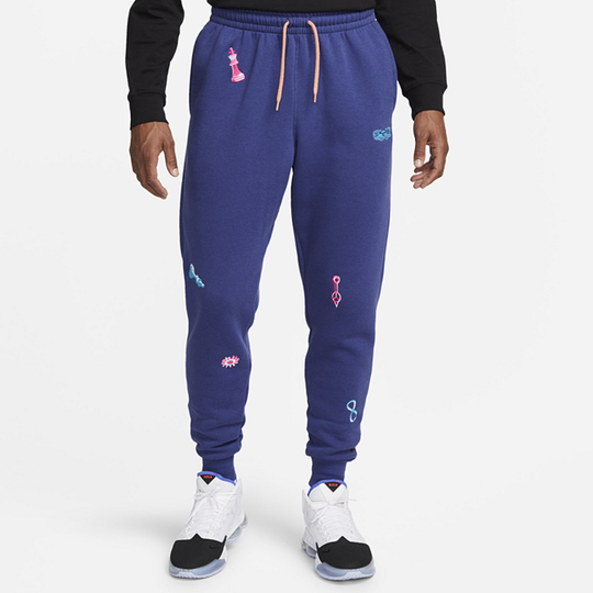 LeBron Men's Fleece Trousers - Blue