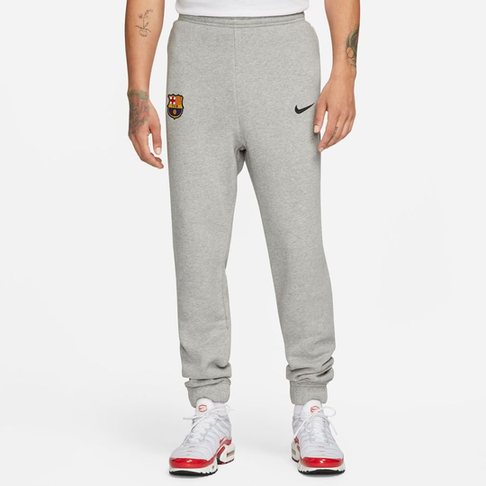 Barcelona Treenihousut Fleece - Harmaa/sininen/musta - Nike, koko Medium