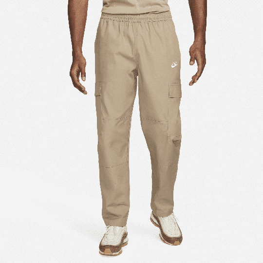 Nike Club Men's Woven Cargo Trousers - Brown
