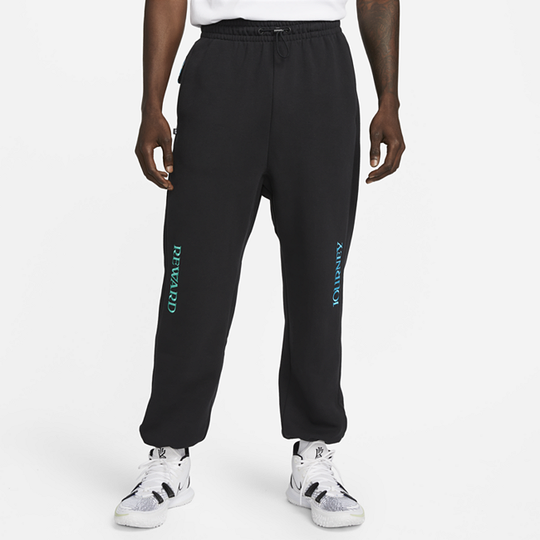 Kyrie Men's Fleece Basketball Trousers - Black