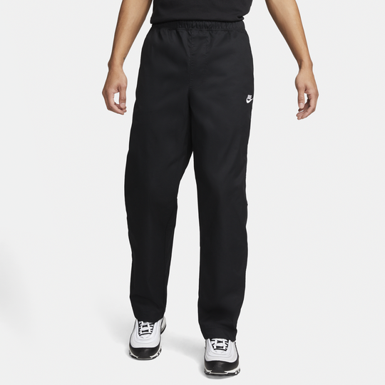 Nike Club Men's Woven Straight Leg Trousers - Black