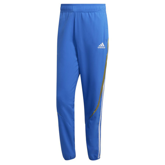Juventus Treenihousut Woven Teamgeist - Sininen/valkoinen/kulta - adidas, koko Small