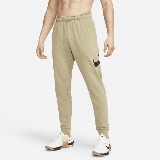Nike Dry Graphic Men's Dri-FIT Taper Fitness Trousers - Brown - 50% Sustainable Blends