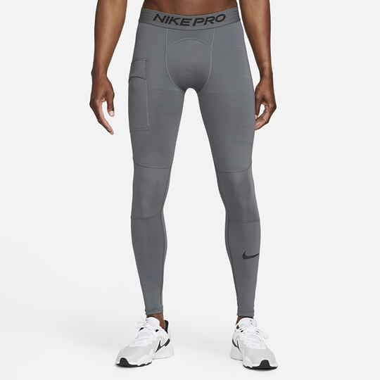 Nike Pro Warm Men's Tights - Grey