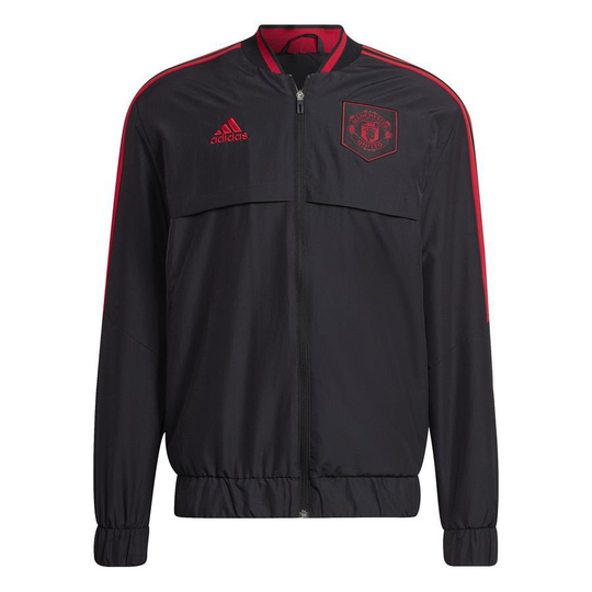 Manchester United Takki Anthem 2022/23 - Musta/punainen - adidas, koko X-Large