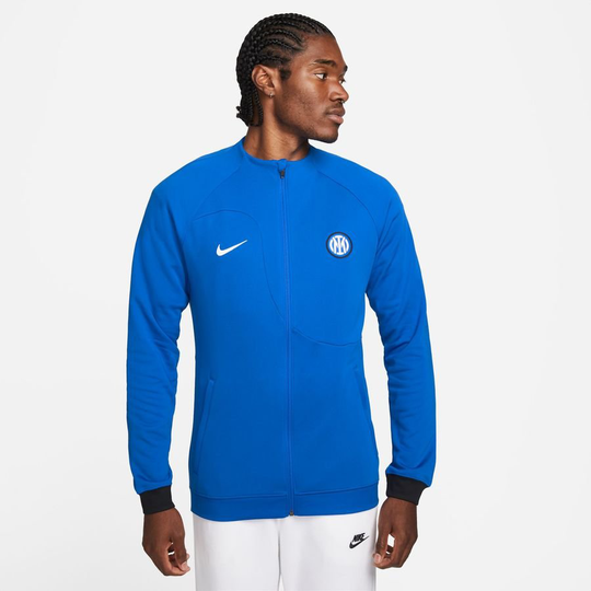 Inter Treenitakki Academy Pro Anthem - Sininen/valkoinen - Nike, koko Medium