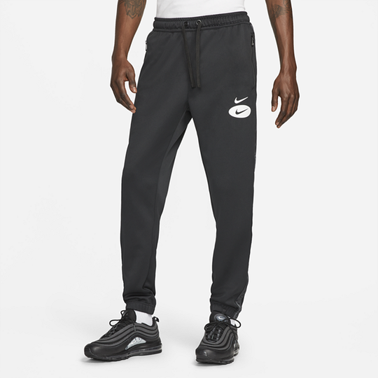 Nike Sportswear Swoosh League Men's Poly-Knit Trousers - Black