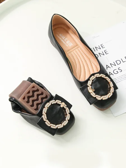 Rhinestone Ring Elegant Cone Ballerinas