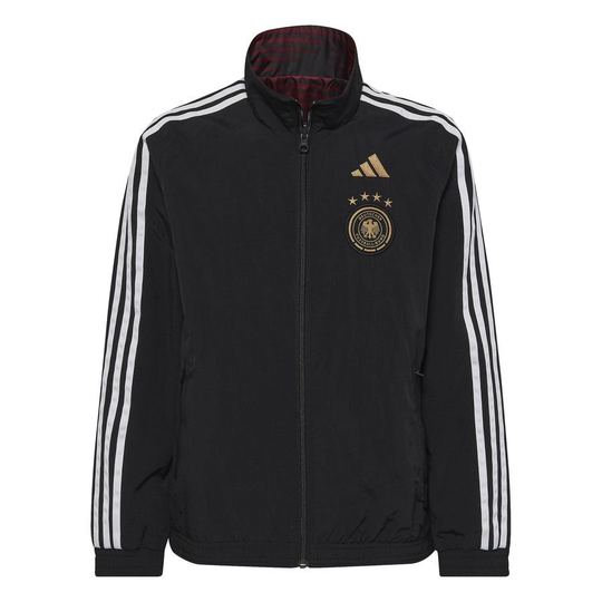 Saksa Käännettävä Treenitakki Anthem 2022/23 - Musta/Valkoinen Lapset - adidas, koko 176 cm