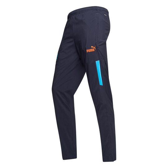 Marseille Treenihousut Pre Match Woven - Sininen - PUMA, koko X-Large
