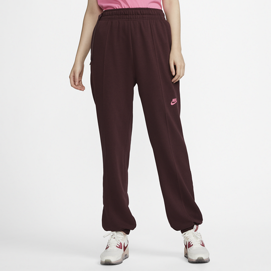 Nike Sportswear Women's Loose Fleece Dance Trousers - Red