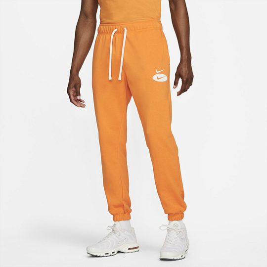 Nike Sportswear Swoosh League Men's French Terry Joggers - Orange
