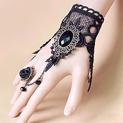 Belly Dance Dance Glove Women's Performance Metal Appliques 1 Piece Bracelets Lightinthebox