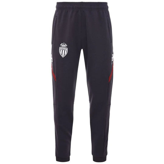 As Monaco Treenihousut Arufinzip - Harmaa/bordeaux - Kappa, koko Small