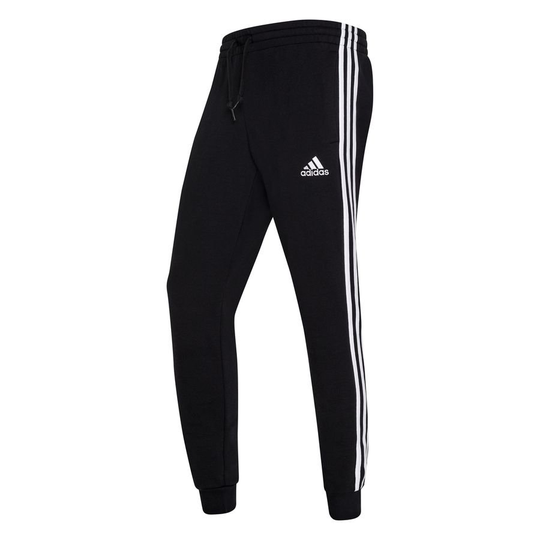 adidas Essentials 3-stripes Slim Housut - Musta/valkoinen, koko X-Small