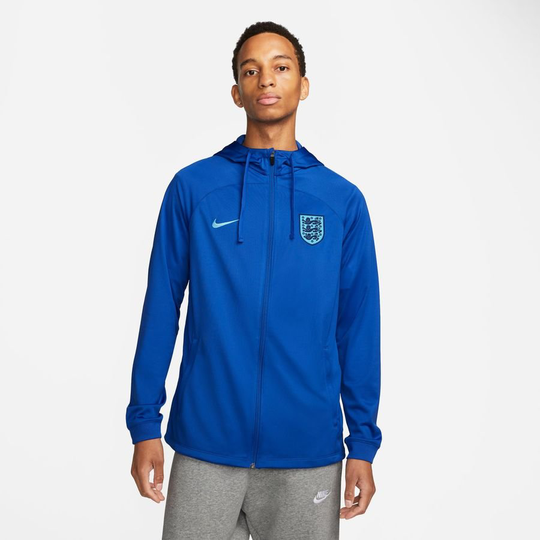 Englanti Verryttelytakki Dri-fit Strike 2022/23 - Sininen/sininen - Nike, koko Small