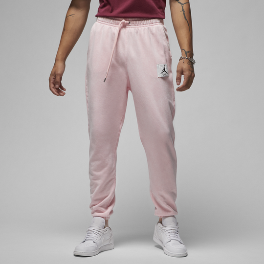 Jordan Flight Fleece Men's Washed Trousers - Pink